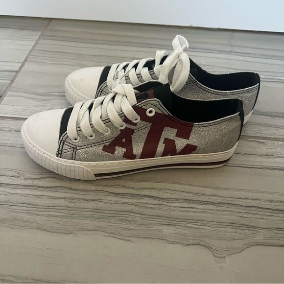 Foco Texas A&M Glitter Sneakers 9 - Picture 3 of 10